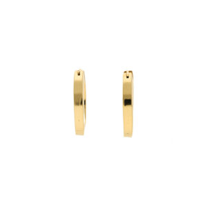 "Golden charms" - Vintage Creolen in 14 Karat Gelbgold