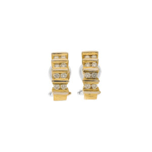 "Timeless Beauty" - Vintage Halbcreolen in 18 Karat Gold