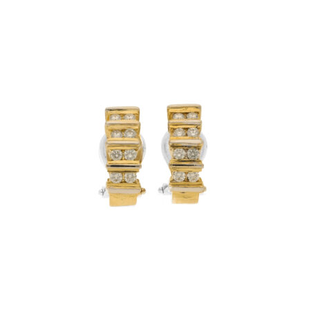 "Timeless Beauty" - Vintage Halbcreolen in 18 Karat Gold