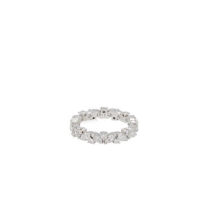 "Marquise Memories" - Vintage Ring in 18kt Weißgold mit Diamanten