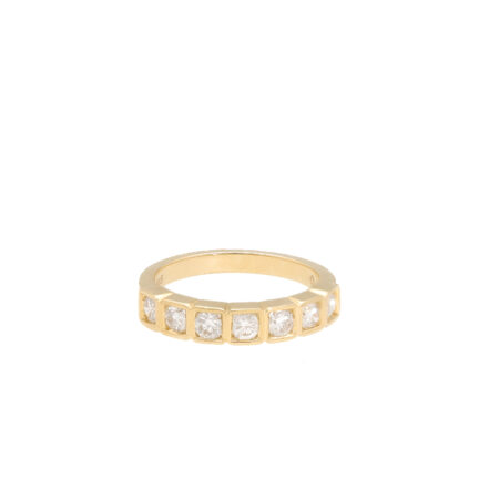 "Golden Cubes" - Vintage Ring in 585er Gelbgold