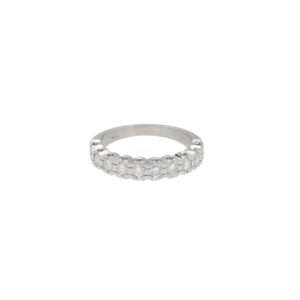 "Infinite glow" - Vintage Ring Platin mit Brillanten