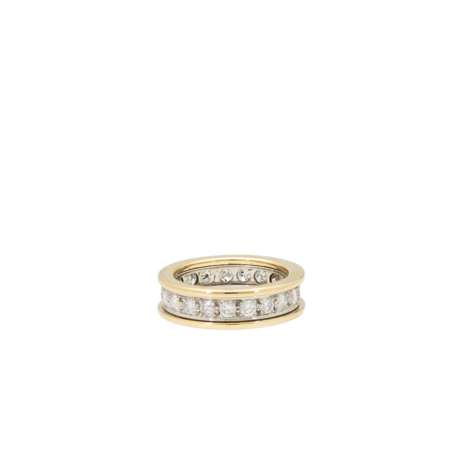 "Endless Love" - Vintage 14 Karat Gelbgold Ring mit Diamanten