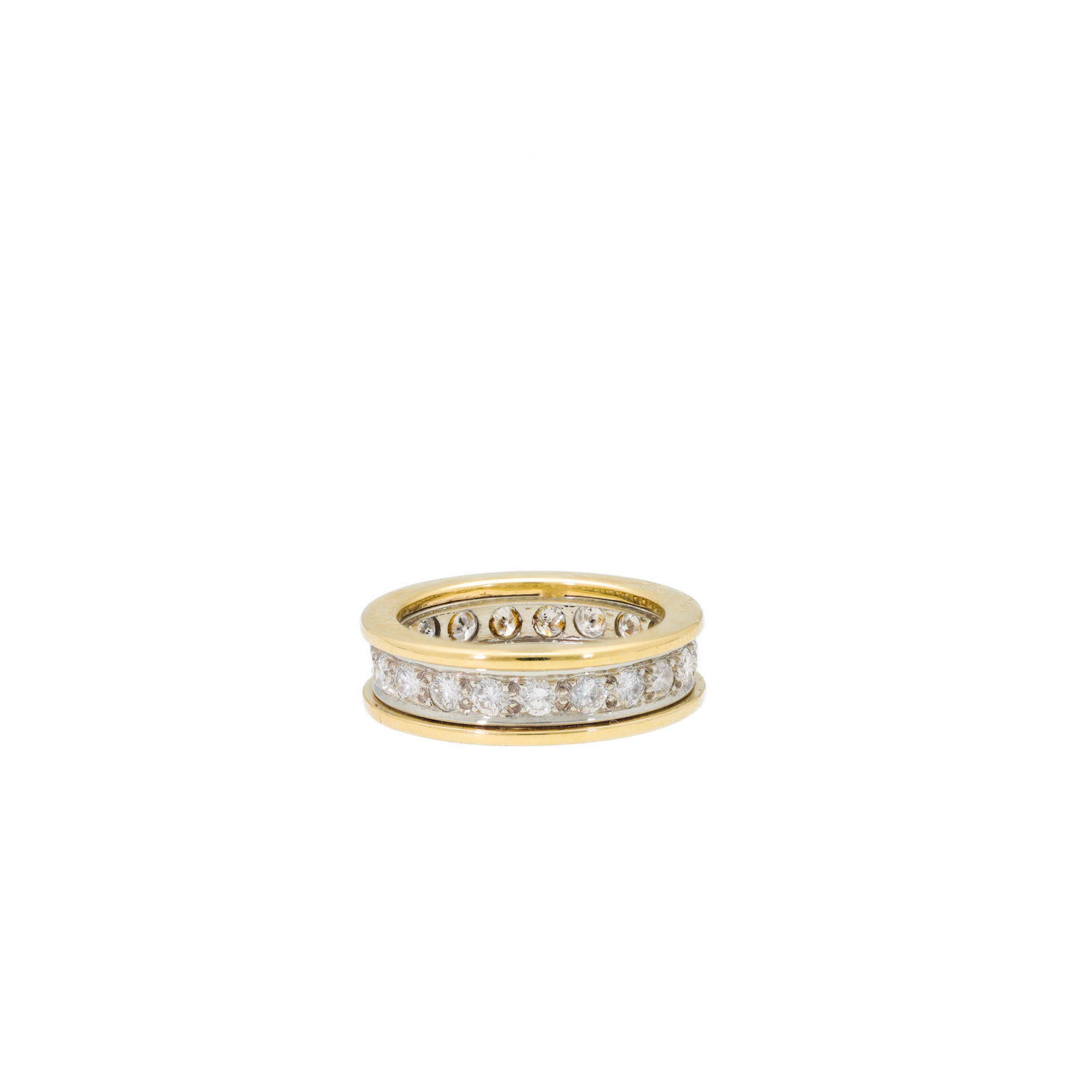 "Endless Love" - Vintage 14 Karat Gelbgold Ring mit Diamanten