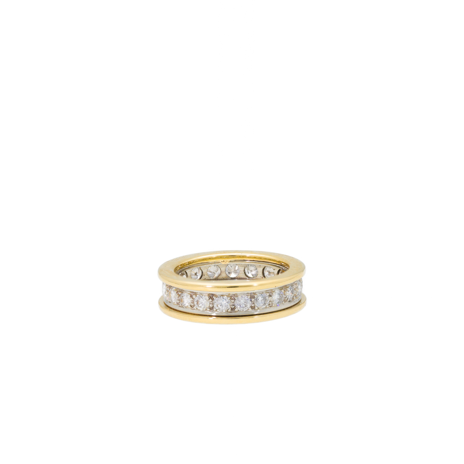 "Endless Love" - Vintage 14 Karat Gelbgold Ring mit Diamanten