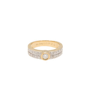 "Golden Harmony" - Vintage Gelbgold Ring 14 Karat Gelbgold
