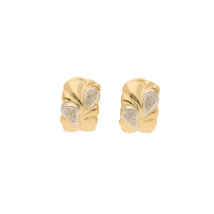 "Amour Éternel" - Vintage Ohrclips in 14 Karat Gold