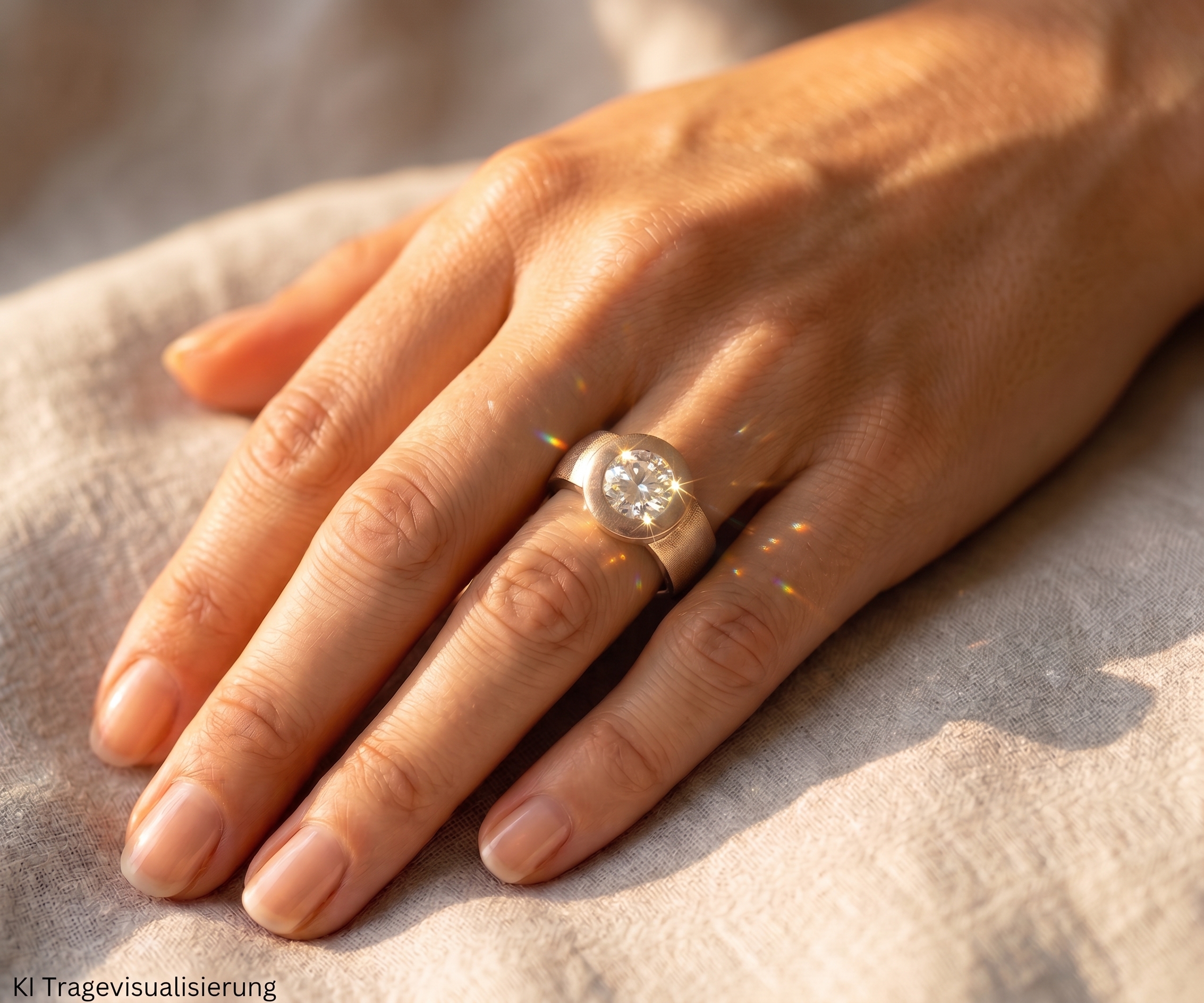 "Shine Bright" - Imposanter Vintage Ring mit Brillant Solitaire 2.18 ct. Jochen Pohl