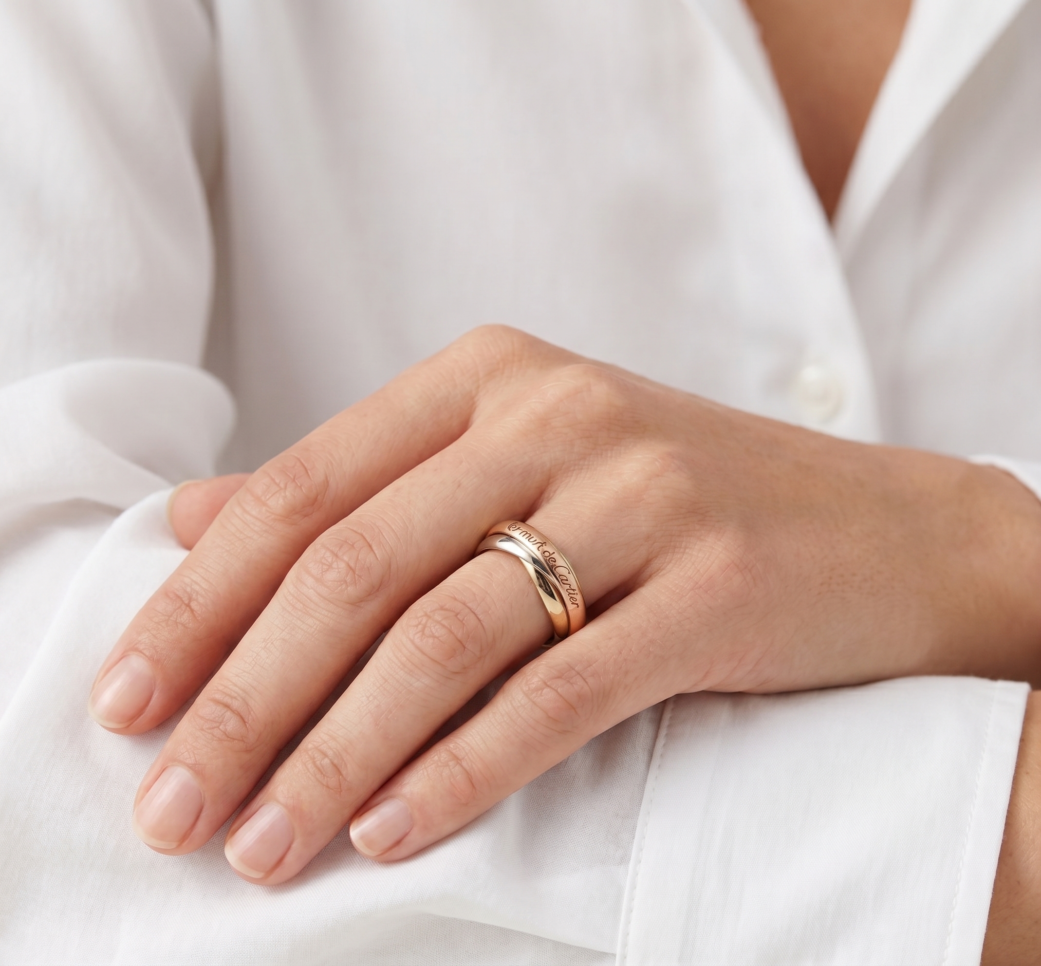 "Le must de Cartier" - Vintage Ring in 18 Karat Gold