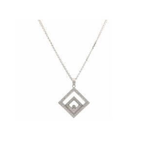 "Happy Spirit" - Vintage Chopard Kette aus der Happy Diamonds Collection in 18kt Weißgold