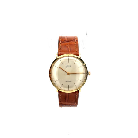 "Golden Time" - Vintage Uhr in 14kt Gelbgold von Gama mit Handaufzug
