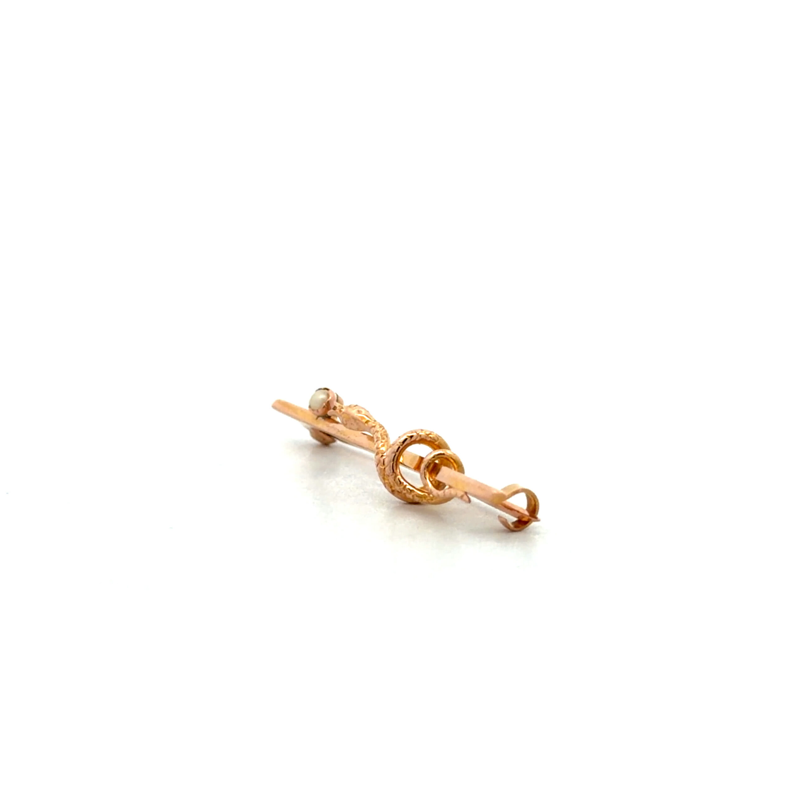 "Verborgene Schönheit" - Vintage Brosche in 18 Karat Gelbgold - Juwelier Steiger