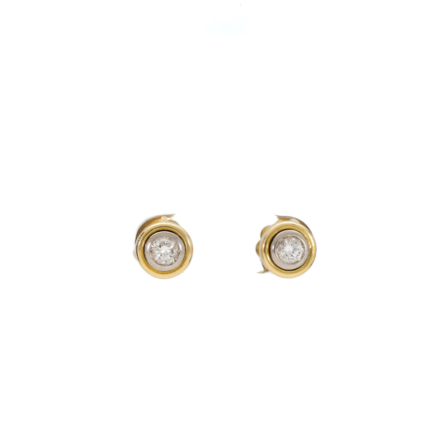 "Goldmoment" - Vintage Ohrstecker in 14 Karat Gold