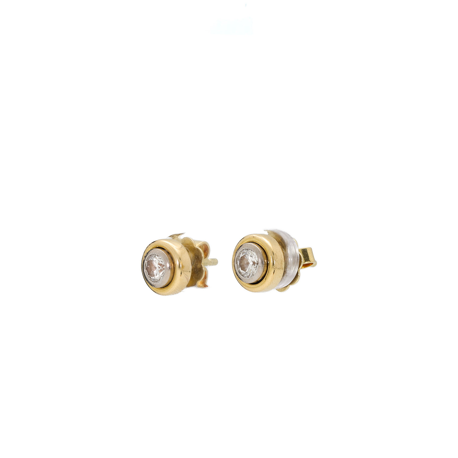 "Goldmoment" - Vintage Ohrstecker in 14 Karat Gold
