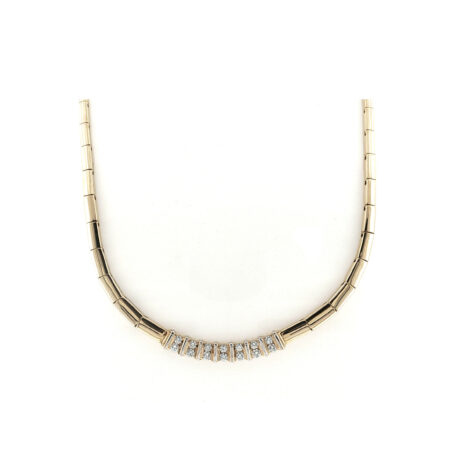 "Goldene Eleganz" - Vintage Collier in 18 Karat Gelbgold
