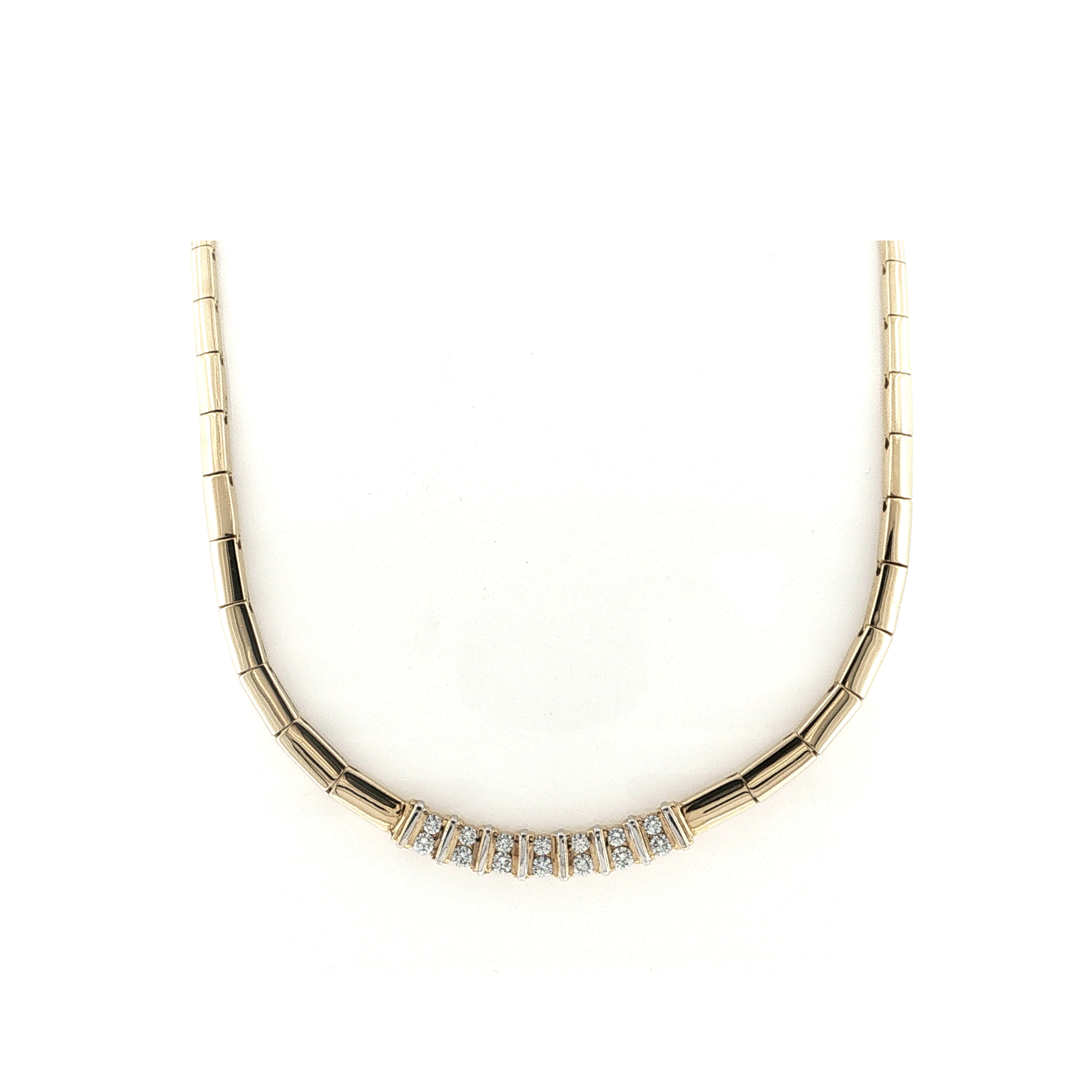 "Goldene Eleganz" - Vintage Collier in 18 Karat Gelbgold