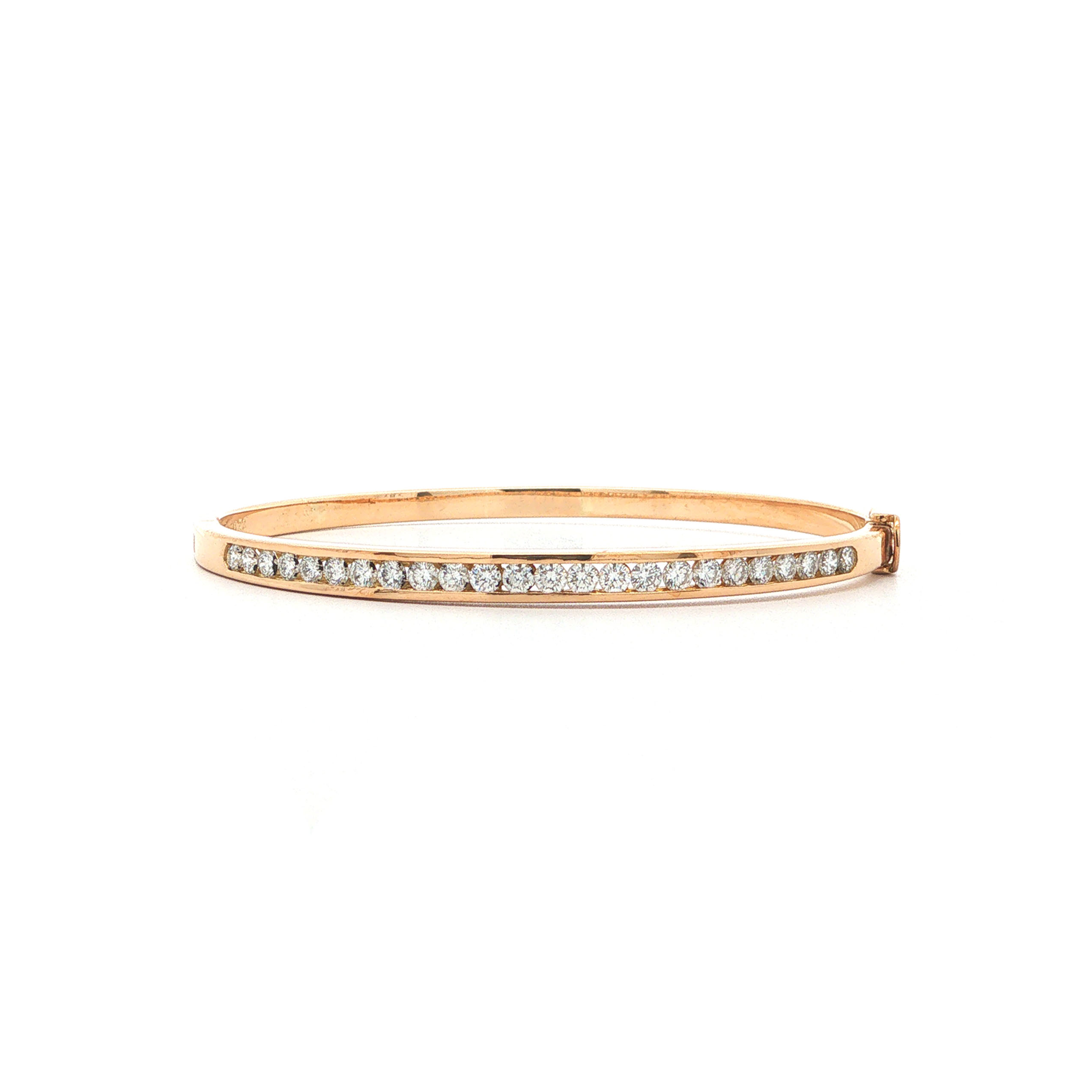 "Endless Sparkle" - Moderner Armreif in 18kt Gelbgold mit Brillanten zus.ca. 1,20ct VS/G