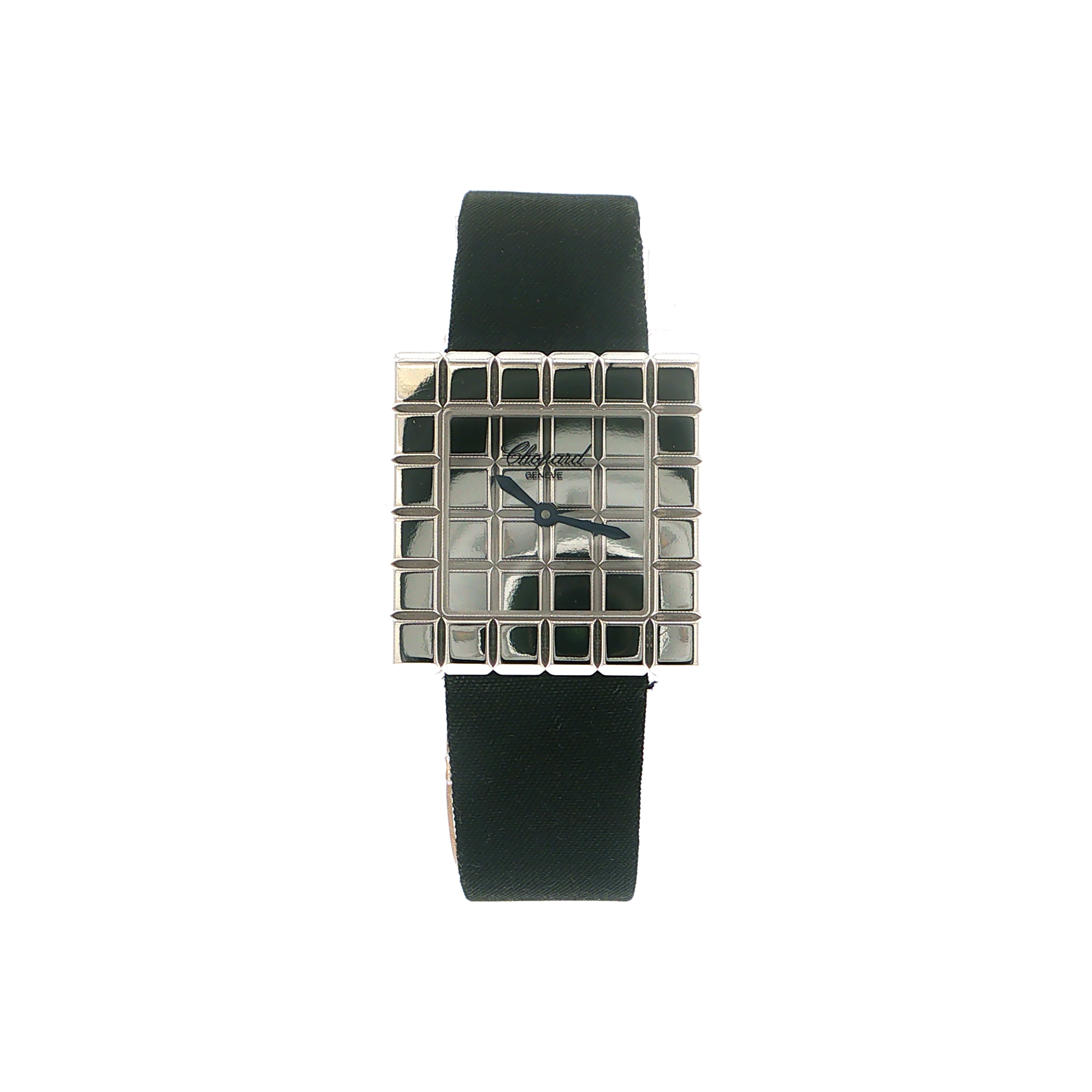 "Chopard Ice Cube Design by De Grisogno" - Moderne Armbanduhr 18 Karat Weißgold