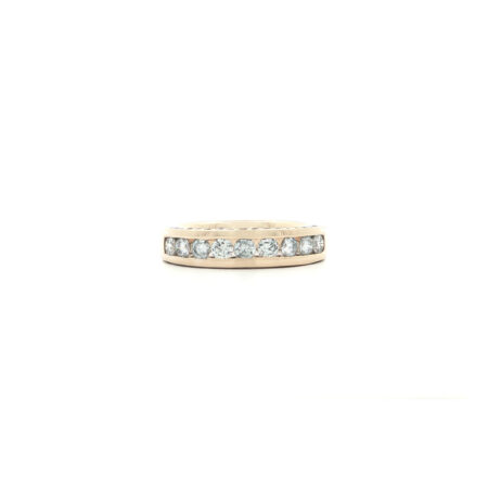 "Diamond Lane" - Vintage Ring in 14kt Gelbgold mit Brillanten