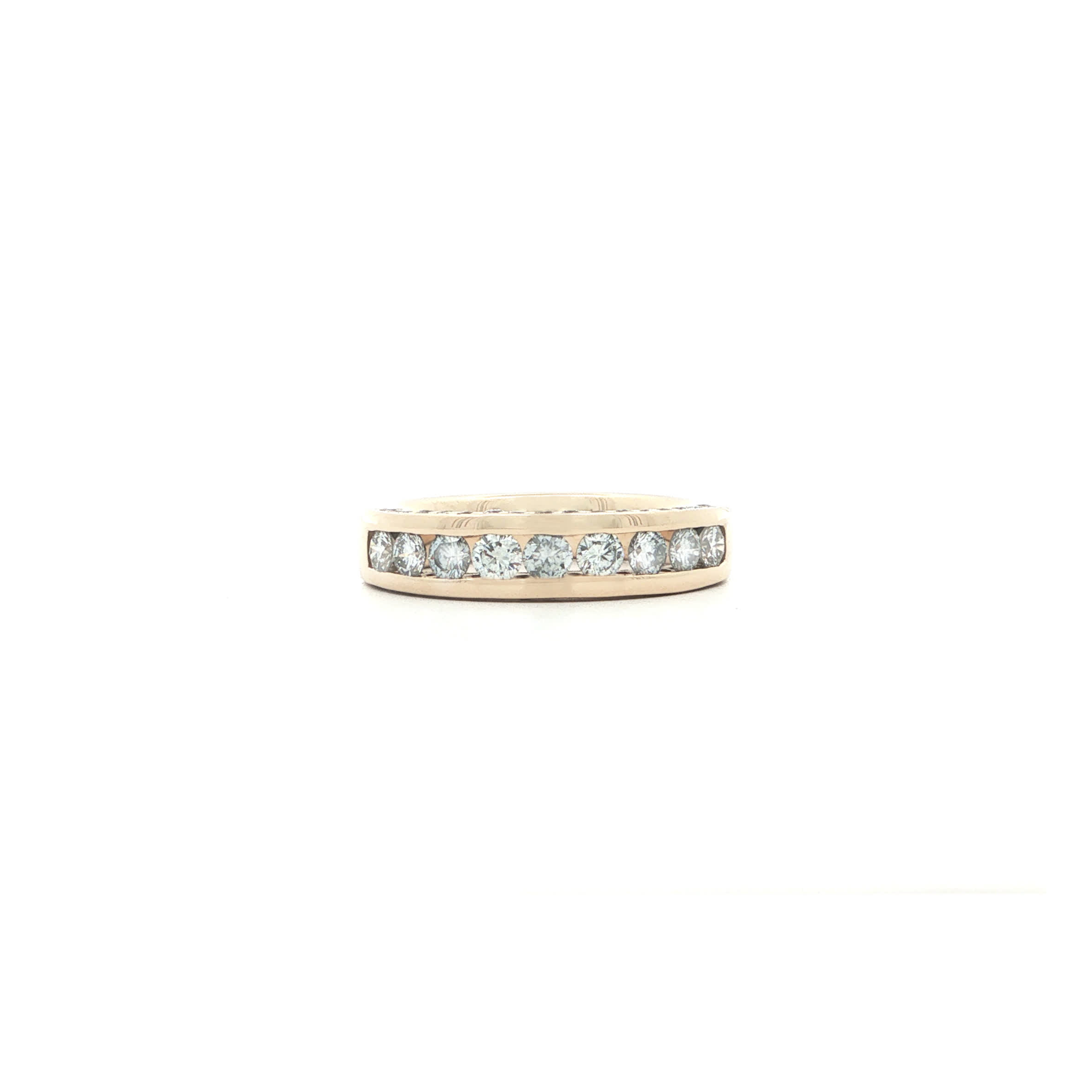 "Diamond Lane" - Vintage Ring in 14kt Gelbgold mit Brillanten - Juwelier Steiger
