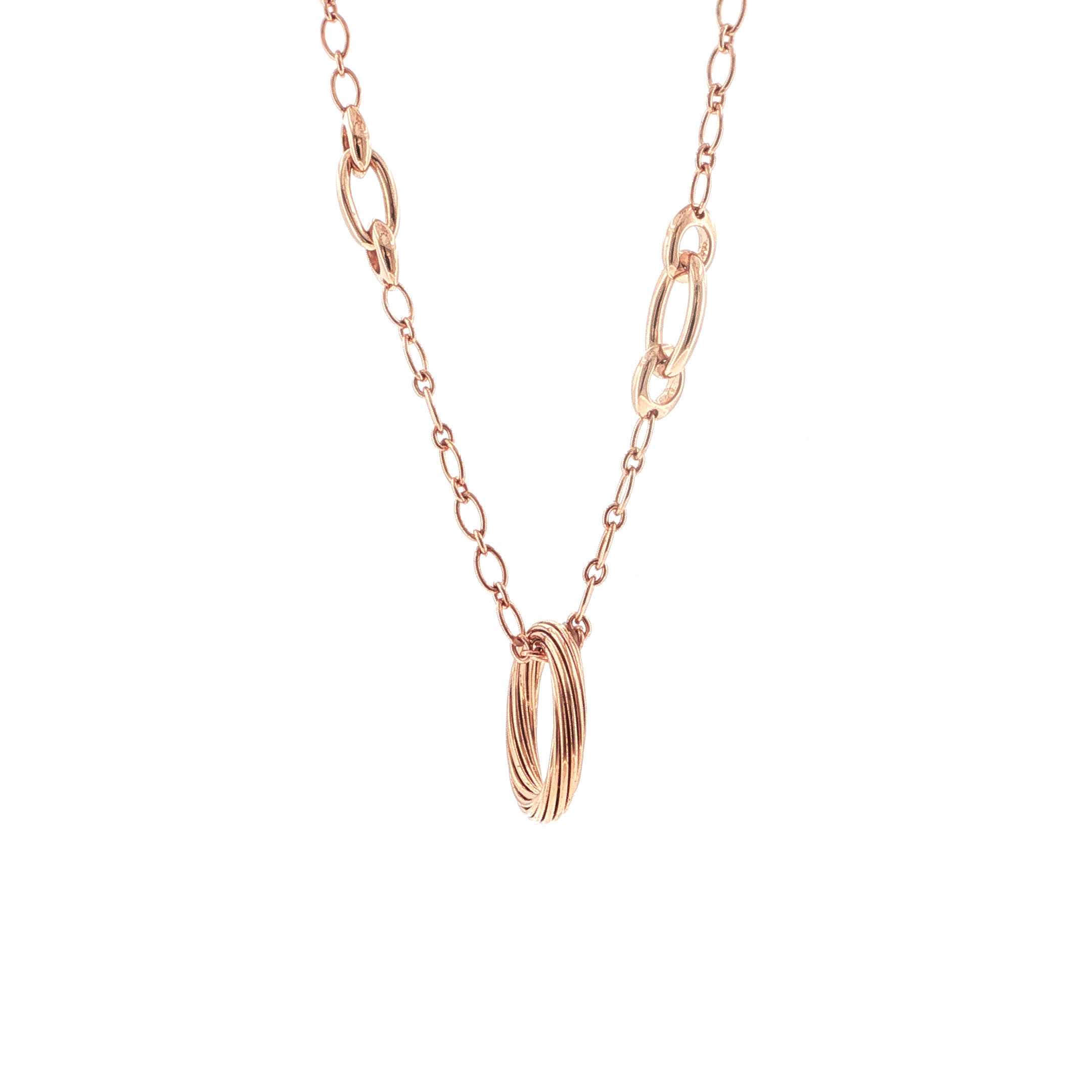 "Golden Connection" - Moderne Kette mit Anhänge in 18kt Rosegold von Wempe - Juwelier Steiger