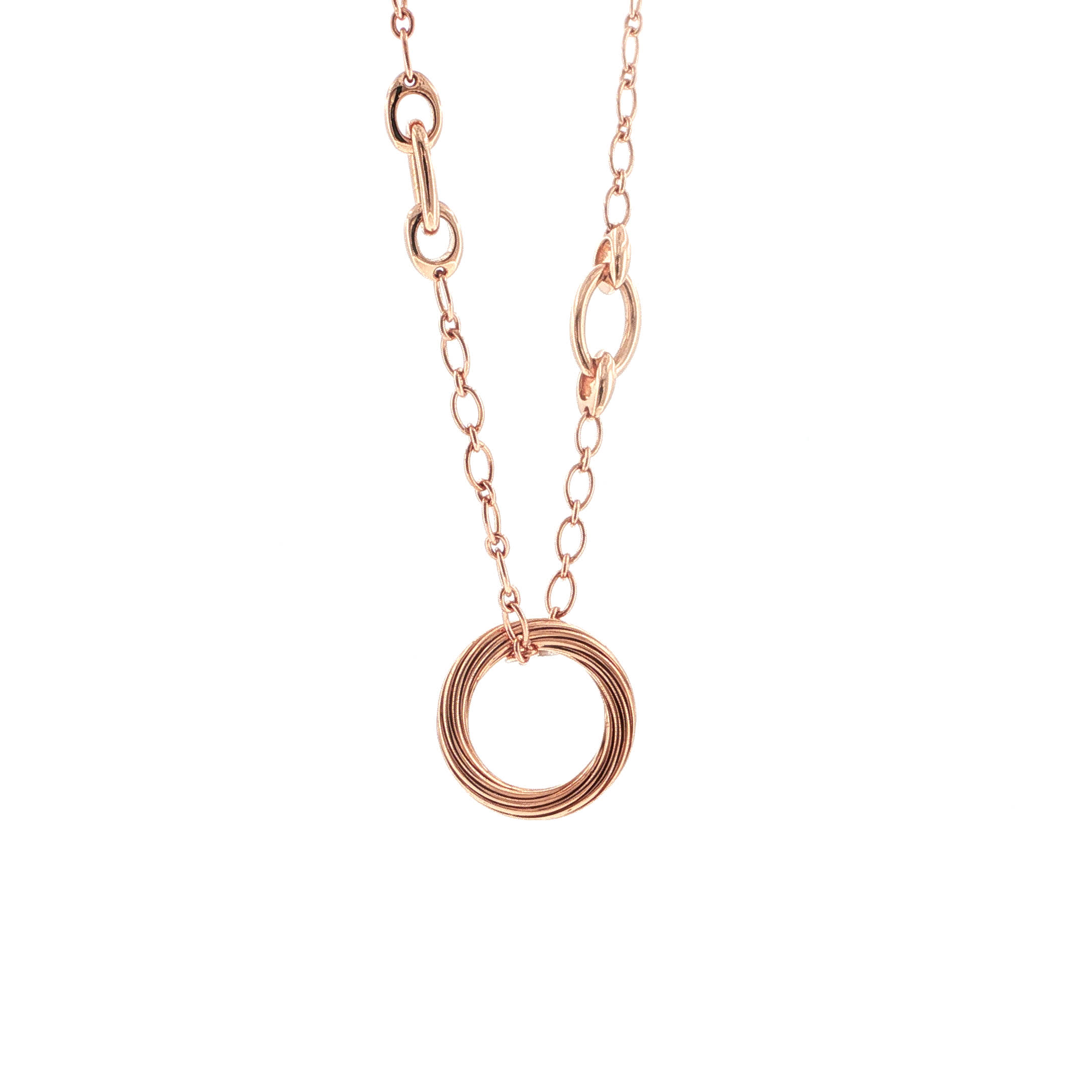 "Golden Connection" - Moderne Kette mit Anhänge in 18kt Rosegold von Wempe - Juwelier Steiger