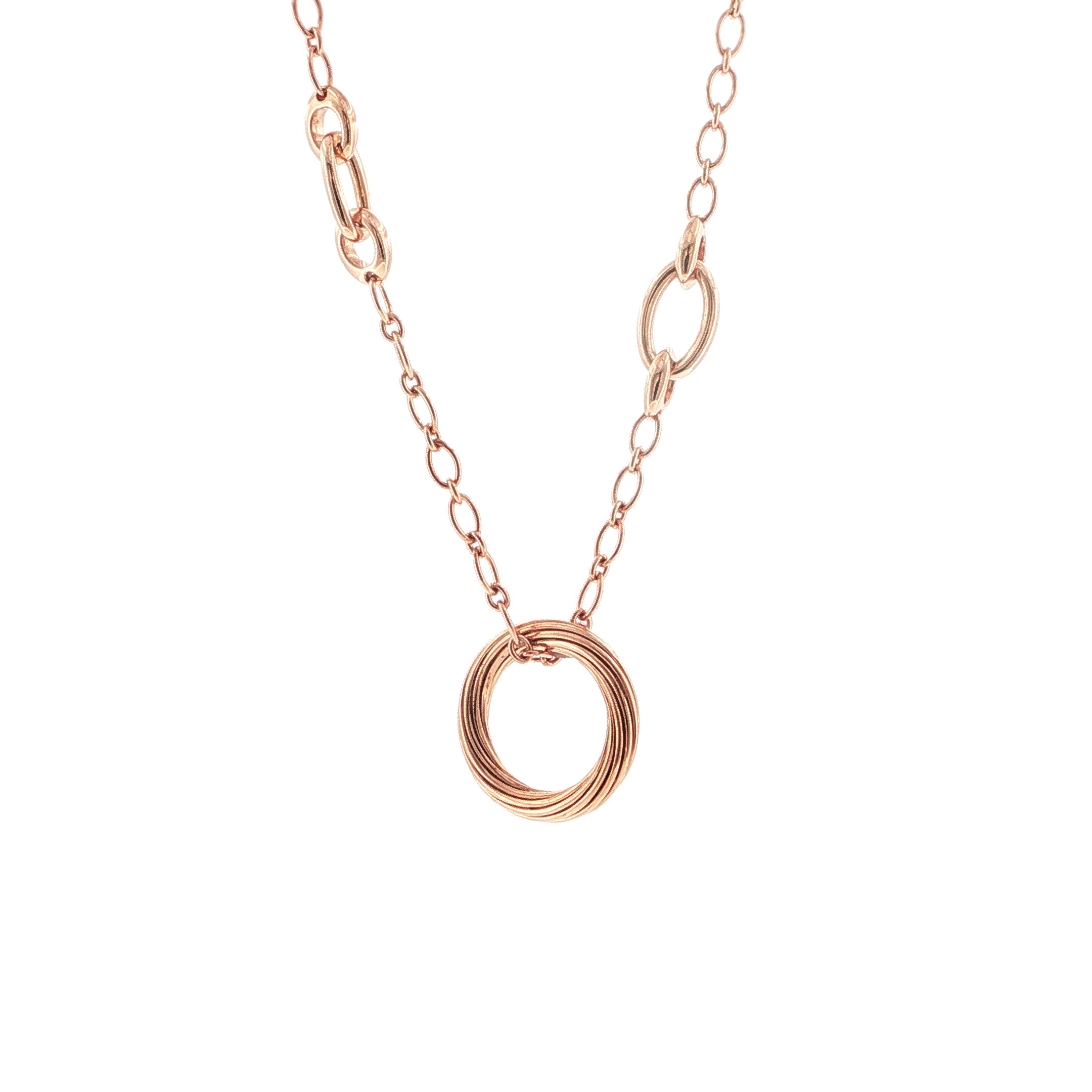 "Golden Connection" - Moderne Kette mit Anhänge in 18kt Rosegold von Wempe - Juwelier Steiger