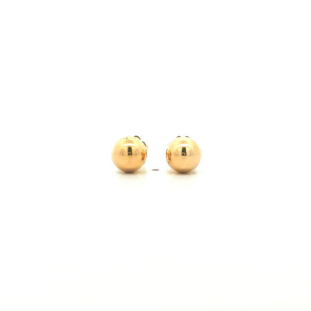 "Golden Spheres" - Vintage Ohrstecker in 14kt Gelbgold - Juwelier Steiger