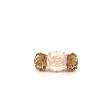 "H. Stern Cocktail Ring" - Moderner Ring mit Farbsteinen 18 Karat Gelbgold - Juwelier Steiger