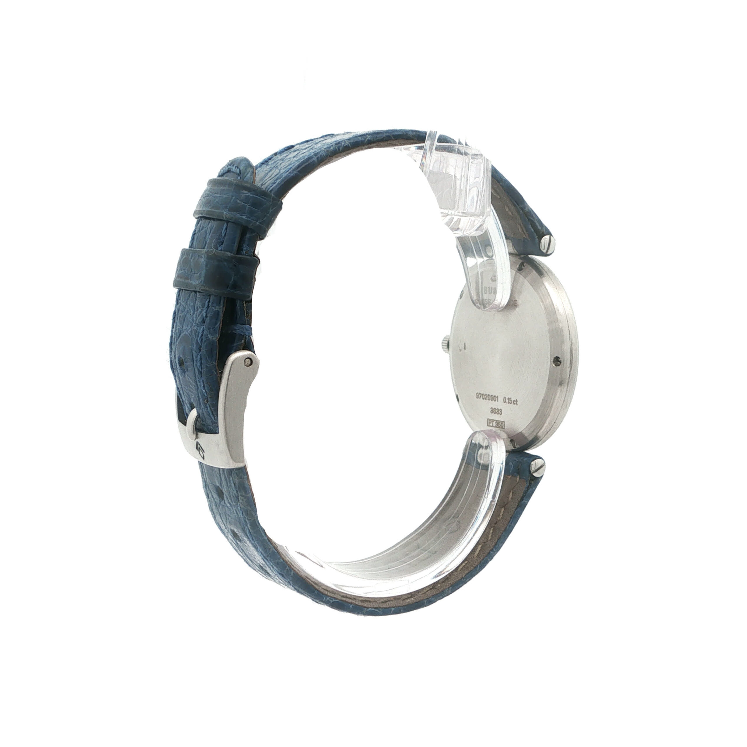 "Happy Diamond" - Vintage Designuhr aus Platin - Juwelier Steiger