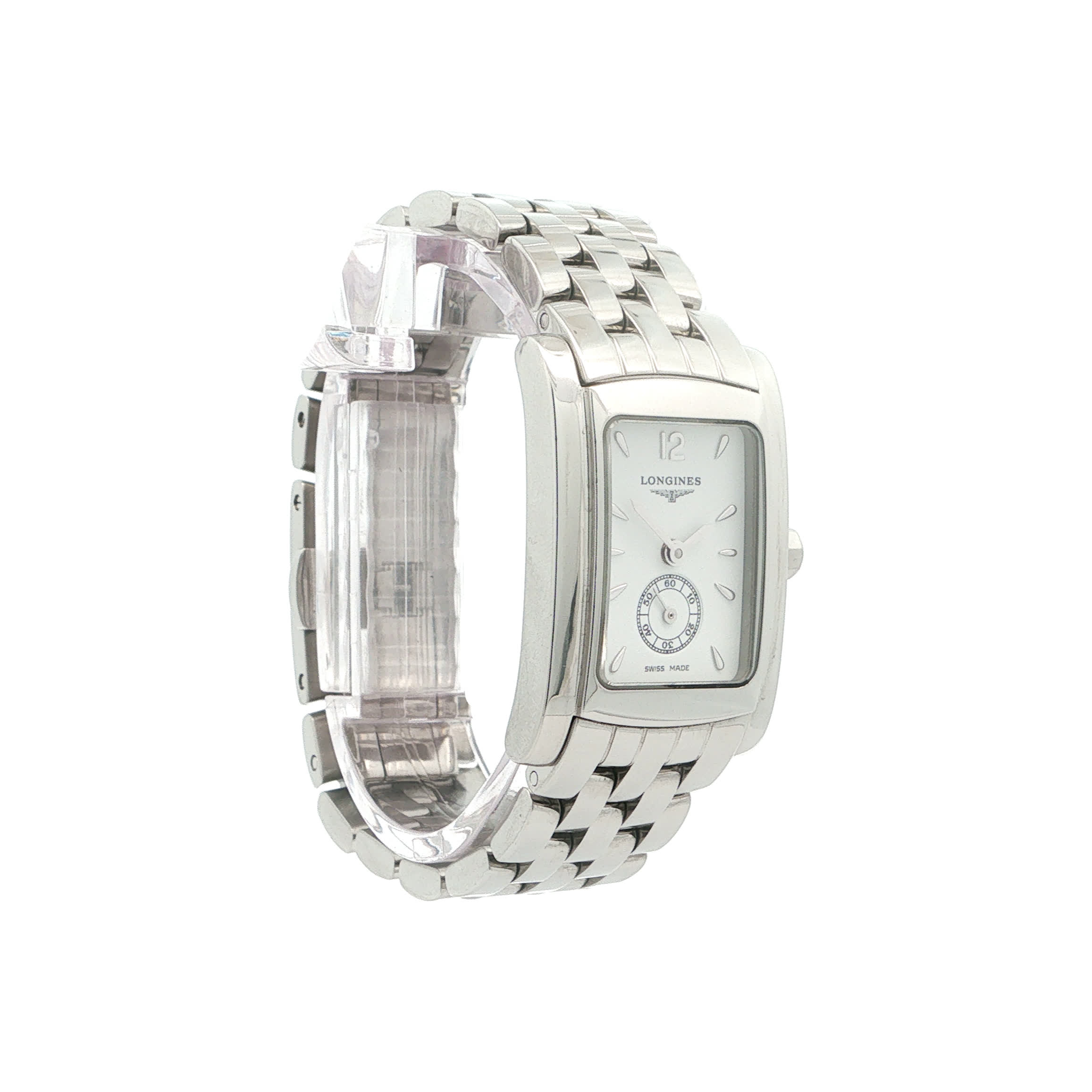 "Longines DolceVita" - Vintage Armbanduhr aus Edelstahl - Juwelier Steiger