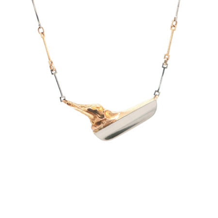 "Nordic Landscape" - Lapponia Collier in 14kt Gold Bicolor - Juwelier Steiger