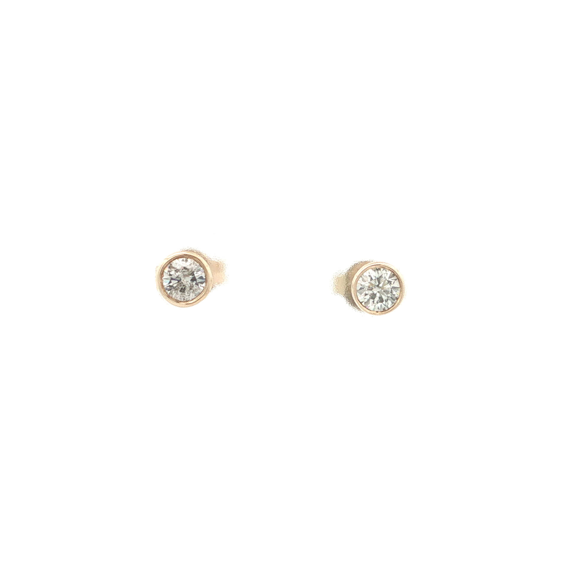 "Sparkling Points" - Moderne Ohrstecker in 14kt Gelbgold mit Brillanten zus. ca. 0,46ct - Juwelier Steiger