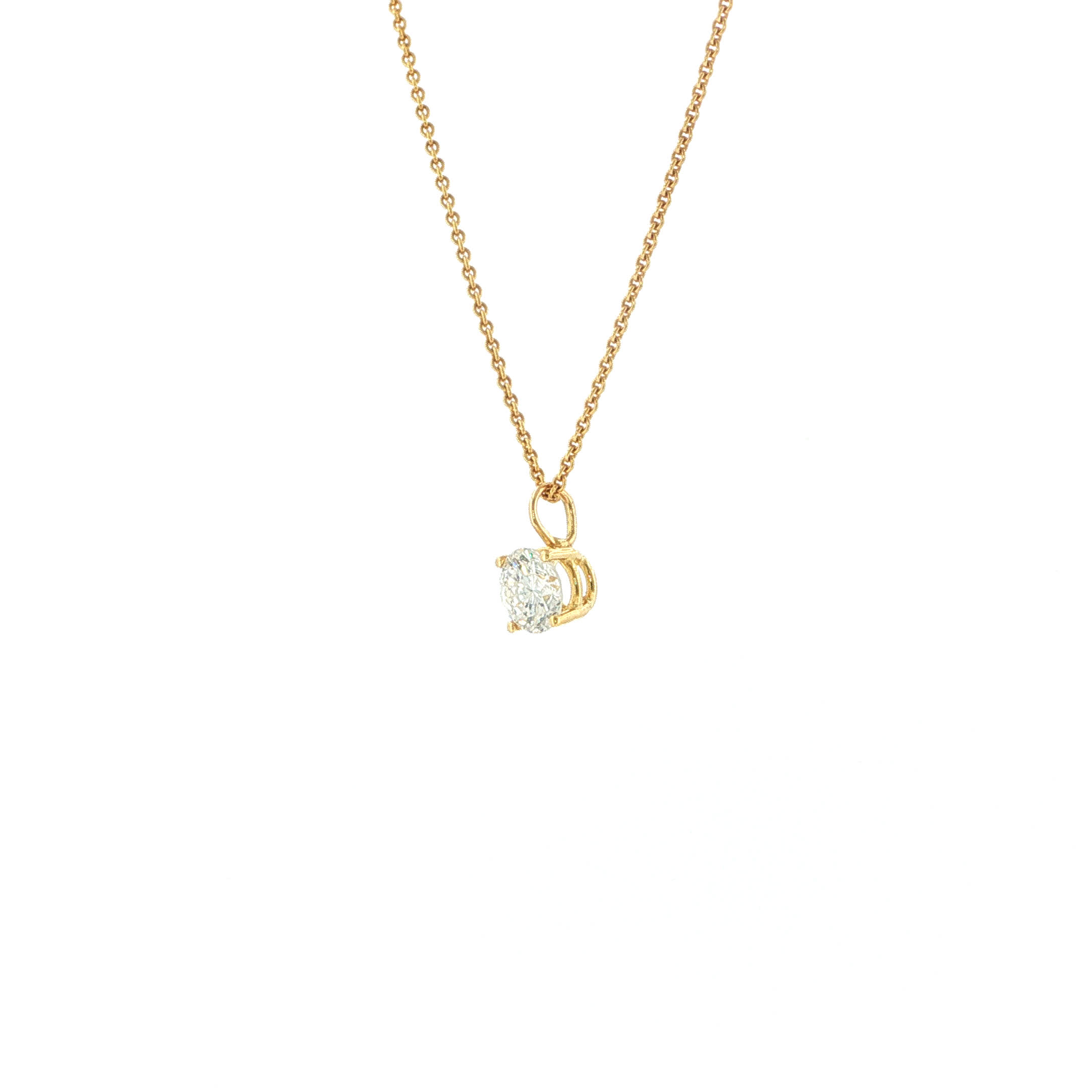 "Unique by Nature" - Moderner Anhänger in 18kt Gelbgold mit Brillant ca. 0,70ct - Juwelier Steiger