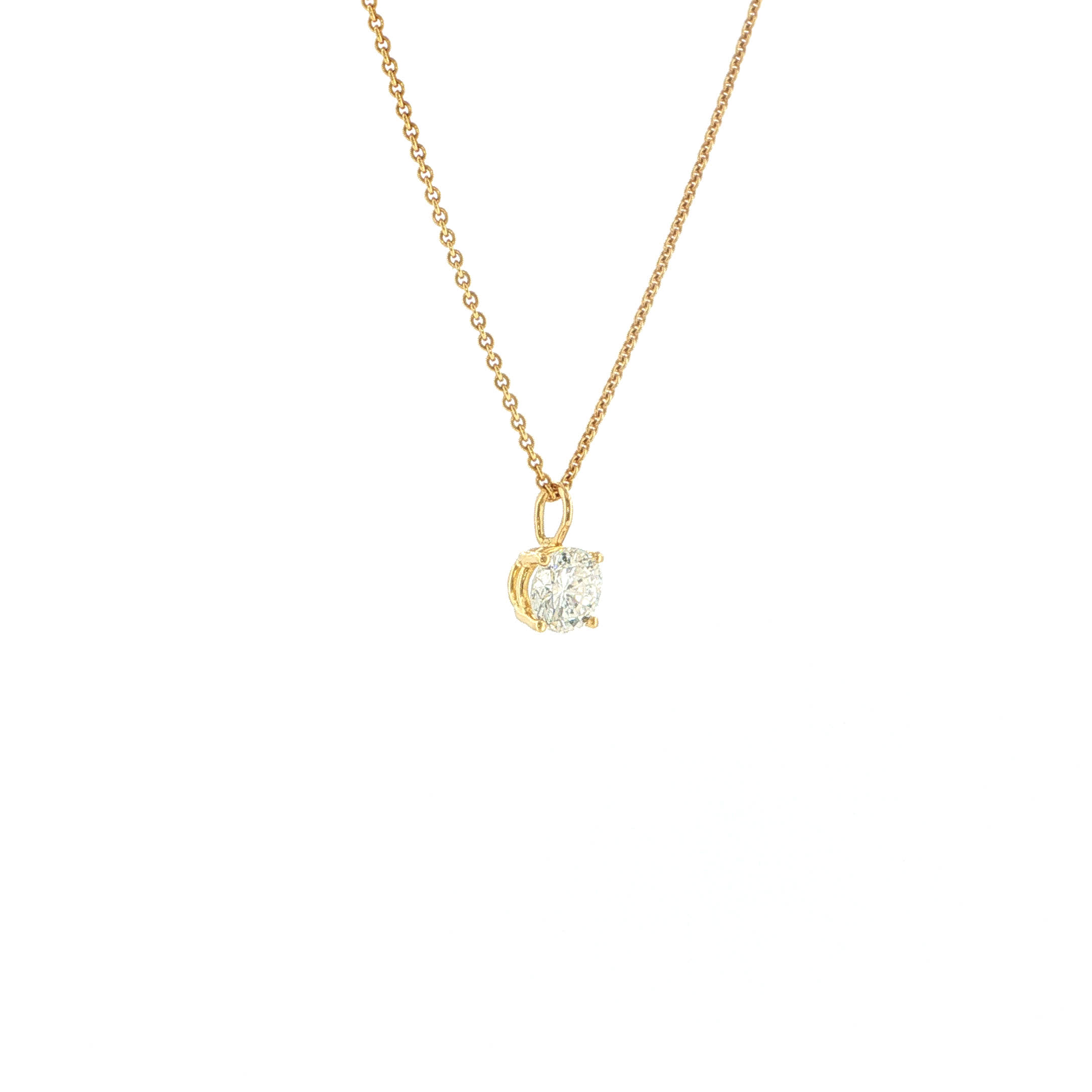 "Unique by Nature" - Moderner Anhänger in 18kt Gelbgold mit Brillant ca. 0,70ct - Juwelier Steiger
