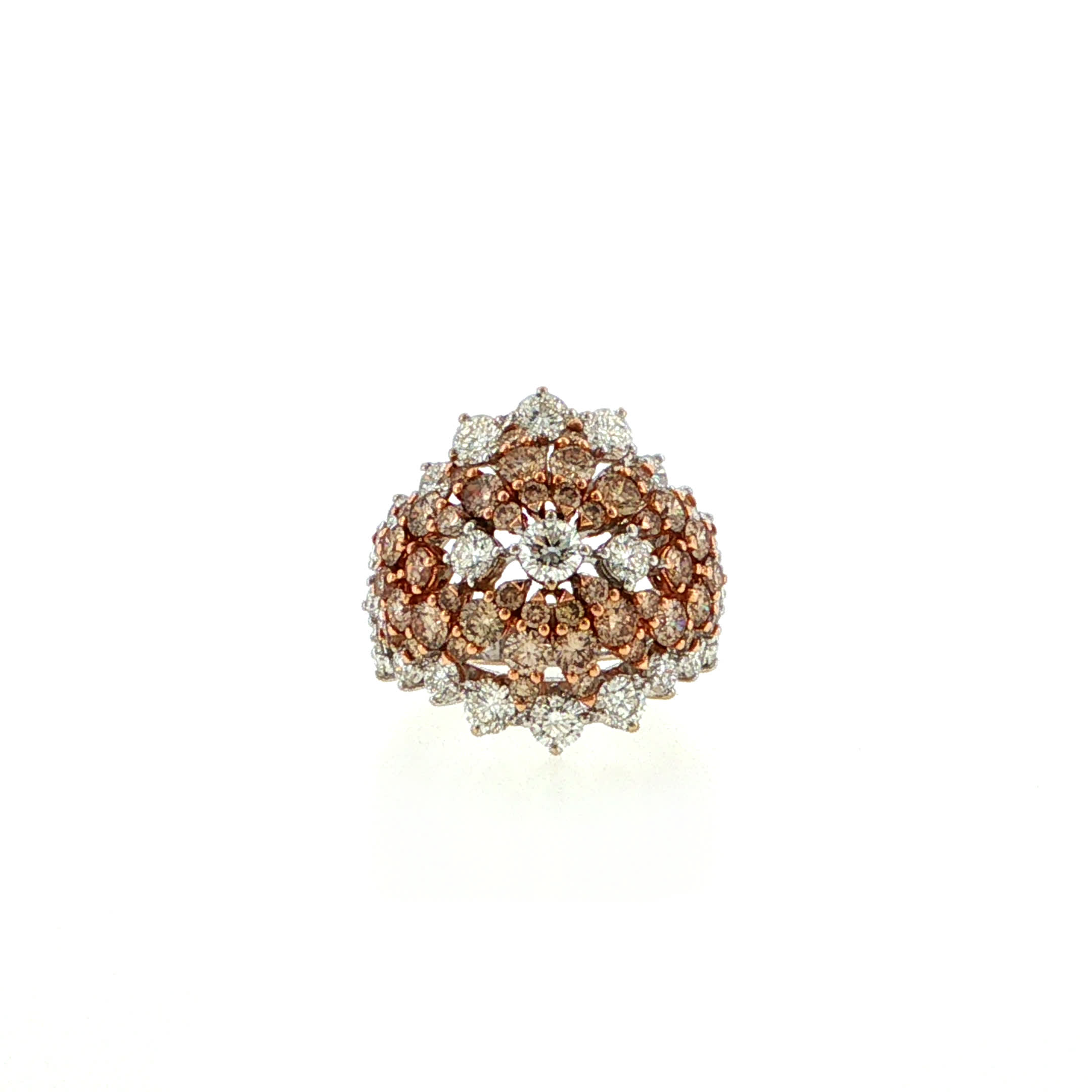 "Big Sparkle" - Vintage Ring in 18kt Weißgold mit Brillanten - Juwelier Steiger