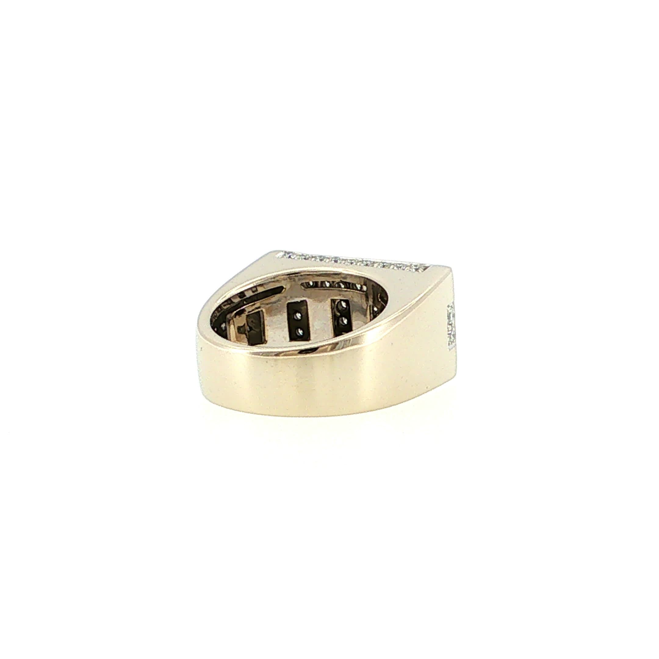 "Diamond Bridge" - Vintage Ring in 18kt Weißgold mit Brillanten - Juwelier Steiger