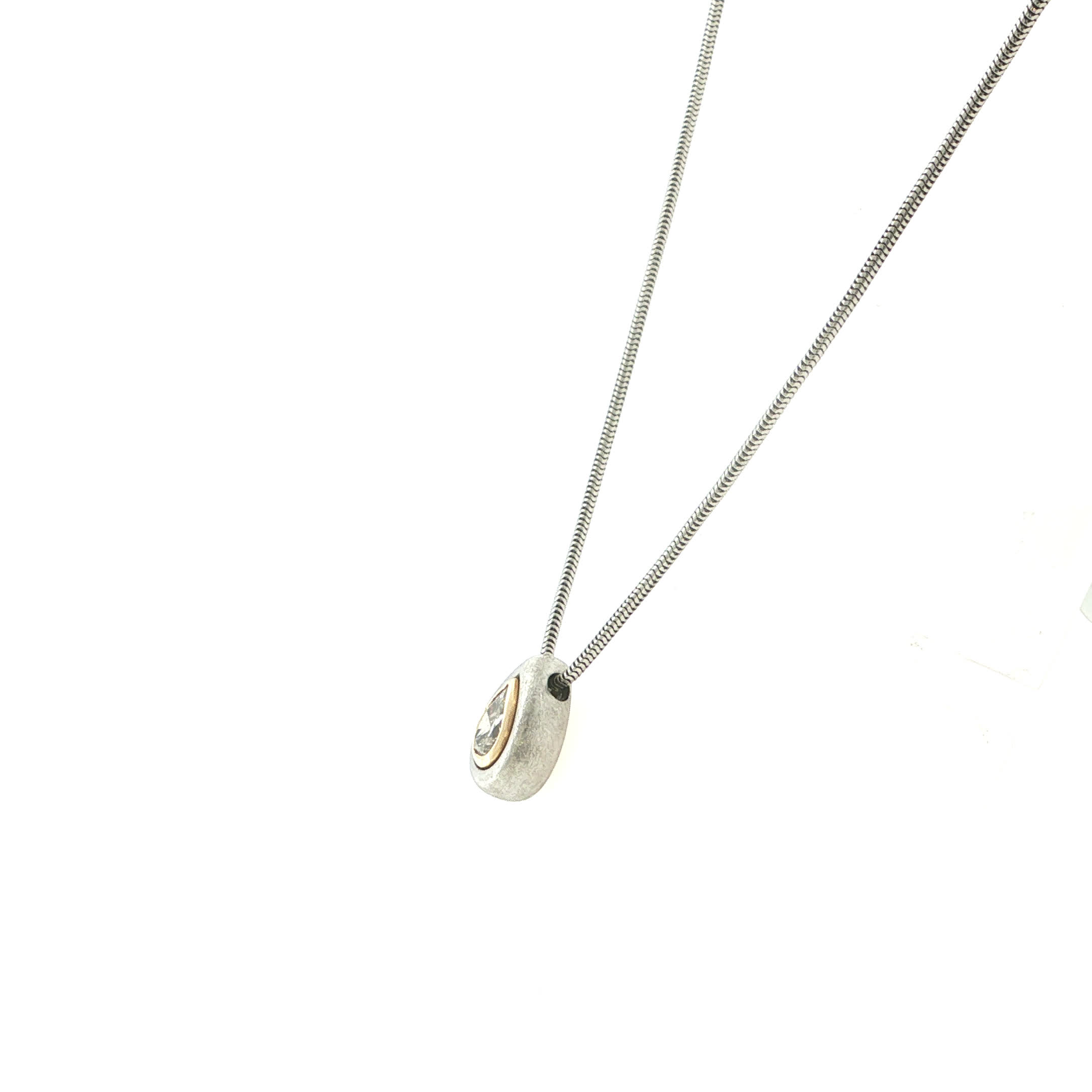 "Drop of light" - Vintage Diamant Kette aus Platin - Juwelier Steiger