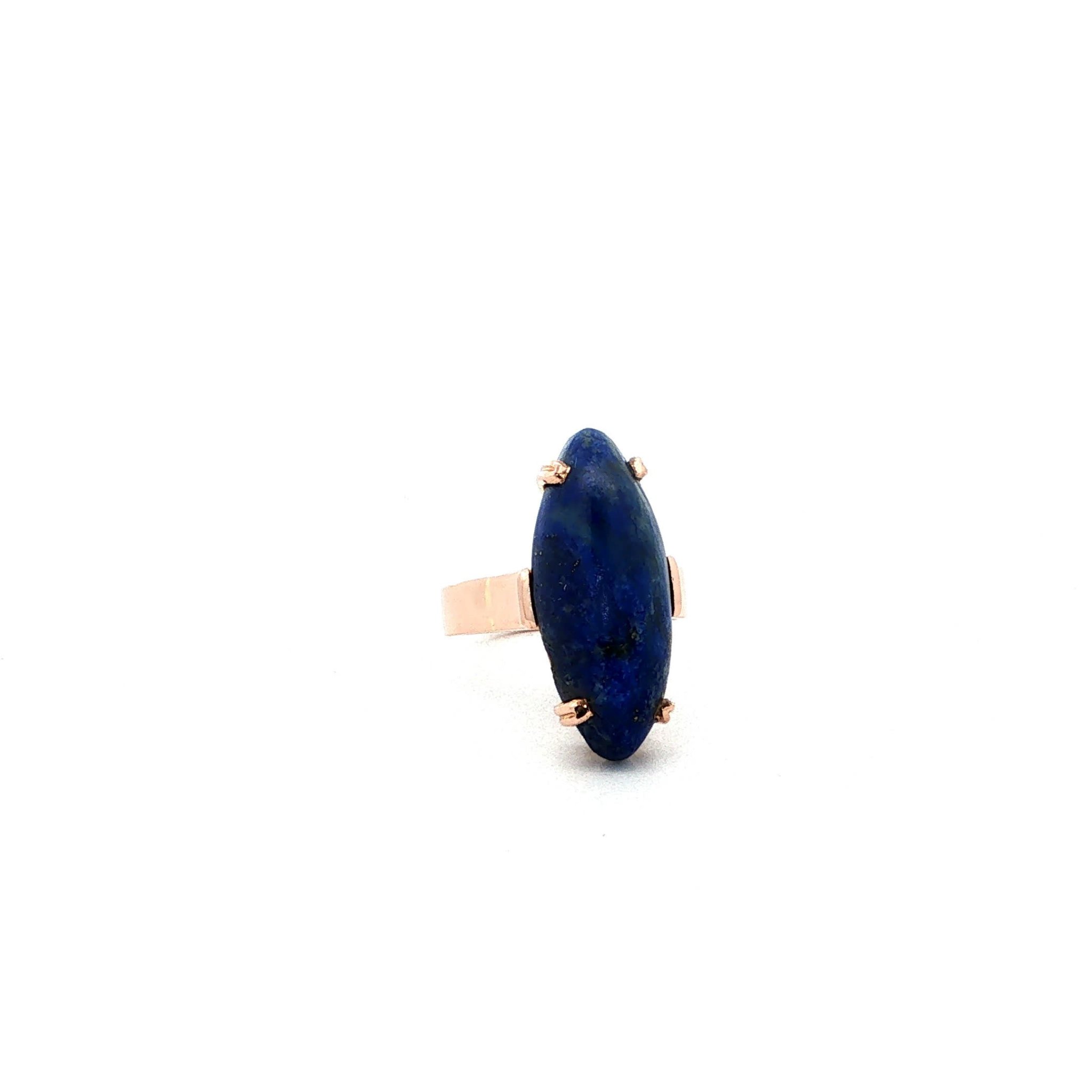"Feel the Earth" Vintage 18 Karat Gelbgold Ring mit Opal