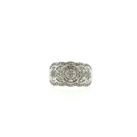 "Frozen Angel" - Vintage Ring in 14kt Weißgold mit Brillanten - Juwelier Steiger
