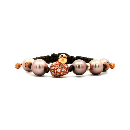 "Golden Lagoon" - Modernes Armband mit Perlen & Brillanten mit 18kt Gelbgold aus 750er Gelbgold - Juwelier Steiger