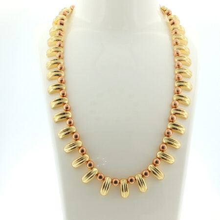 "Golden Rhythm" - Vintage Collier aus 14 Karat Gold