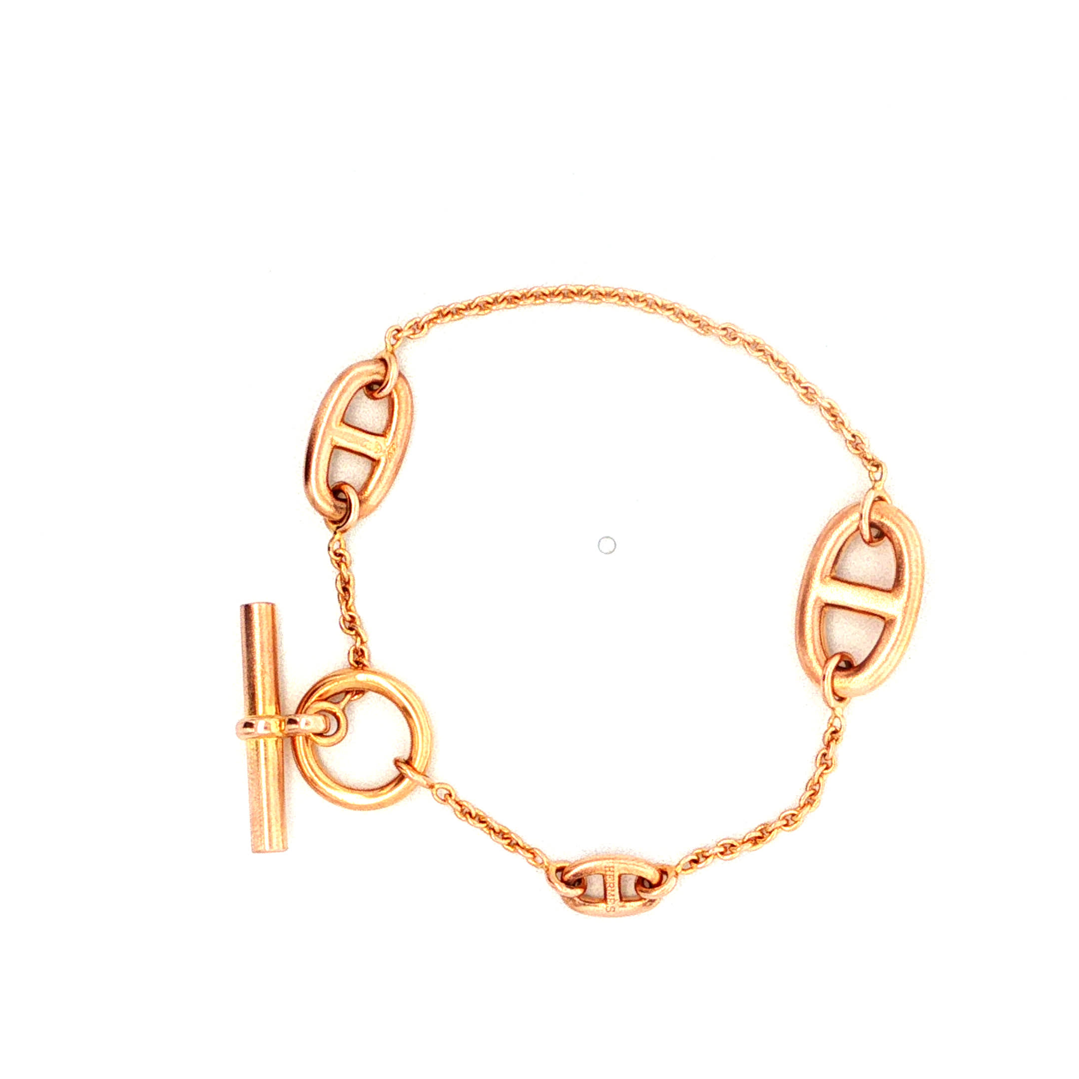 "Hermes Farandole Chaîne d’Ancre" - Vintage Armband 18 Karat Rosegold aus 18 Karat Rosegold - Juwelier Steiger