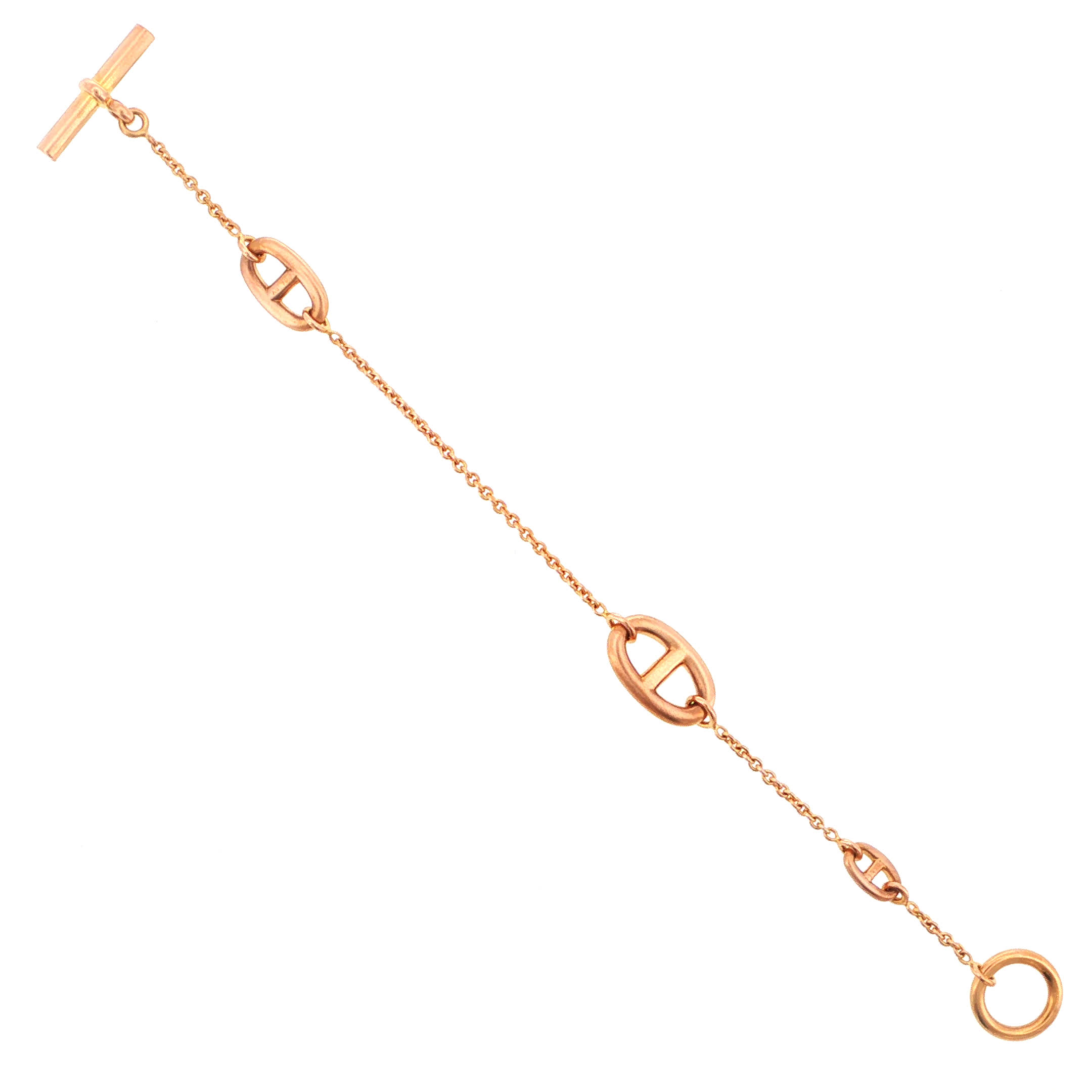 "Hermes Farandole Chaîne d’Ancre" - Vintage Armband 18 Karat Rosegold aus 18 Karat Rosegold - Juwelier Steiger