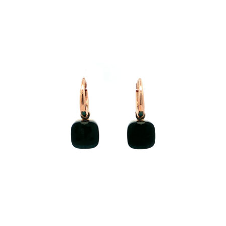 "London Calling" Moderne Ohrringe von Pomellato in 18kt Rosegold mit London Topas - Juwelier Steiger