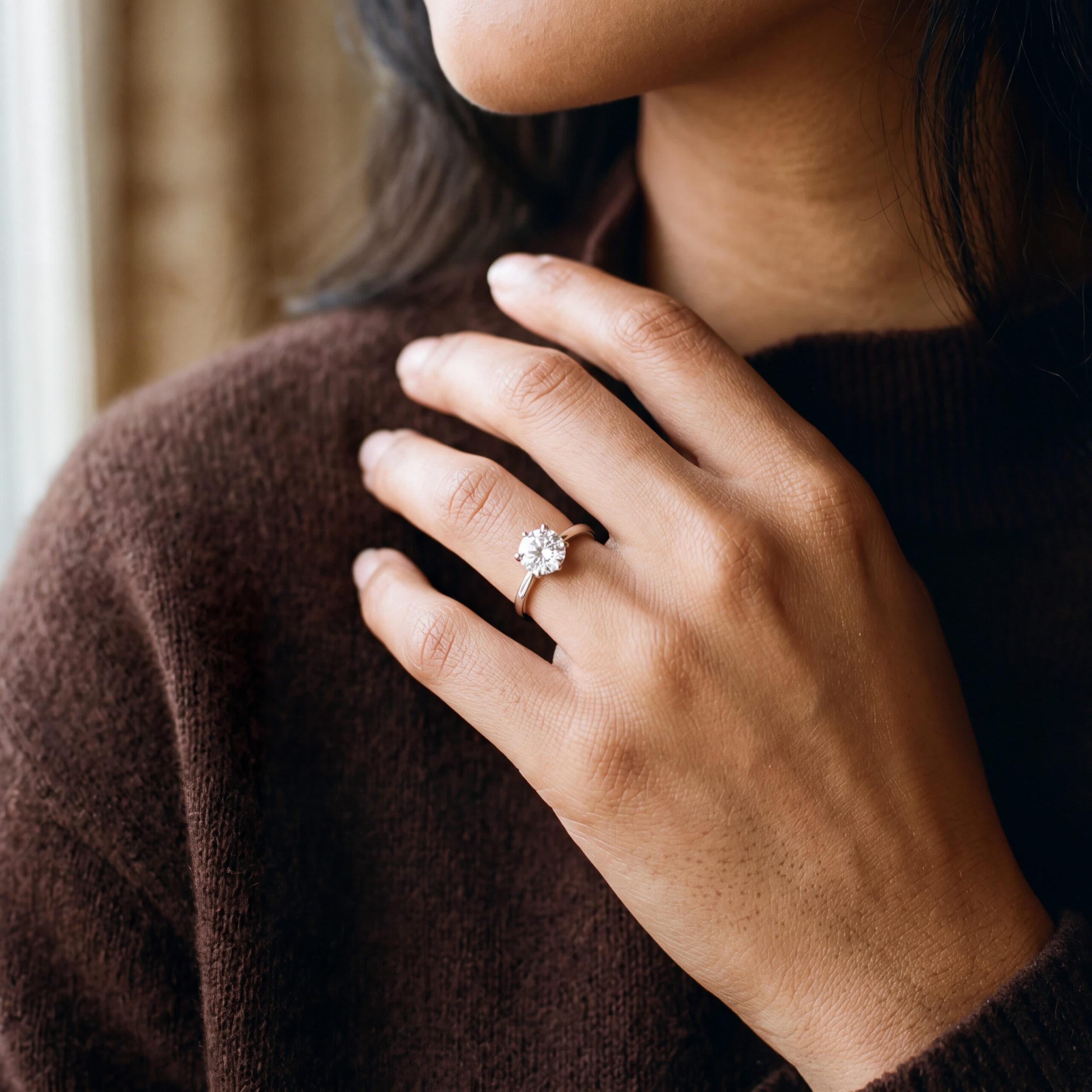 "Sparkling Moments" - Vintage Solitär Ring mit Brillant ca. 1,25ct - Juwelier Steiger