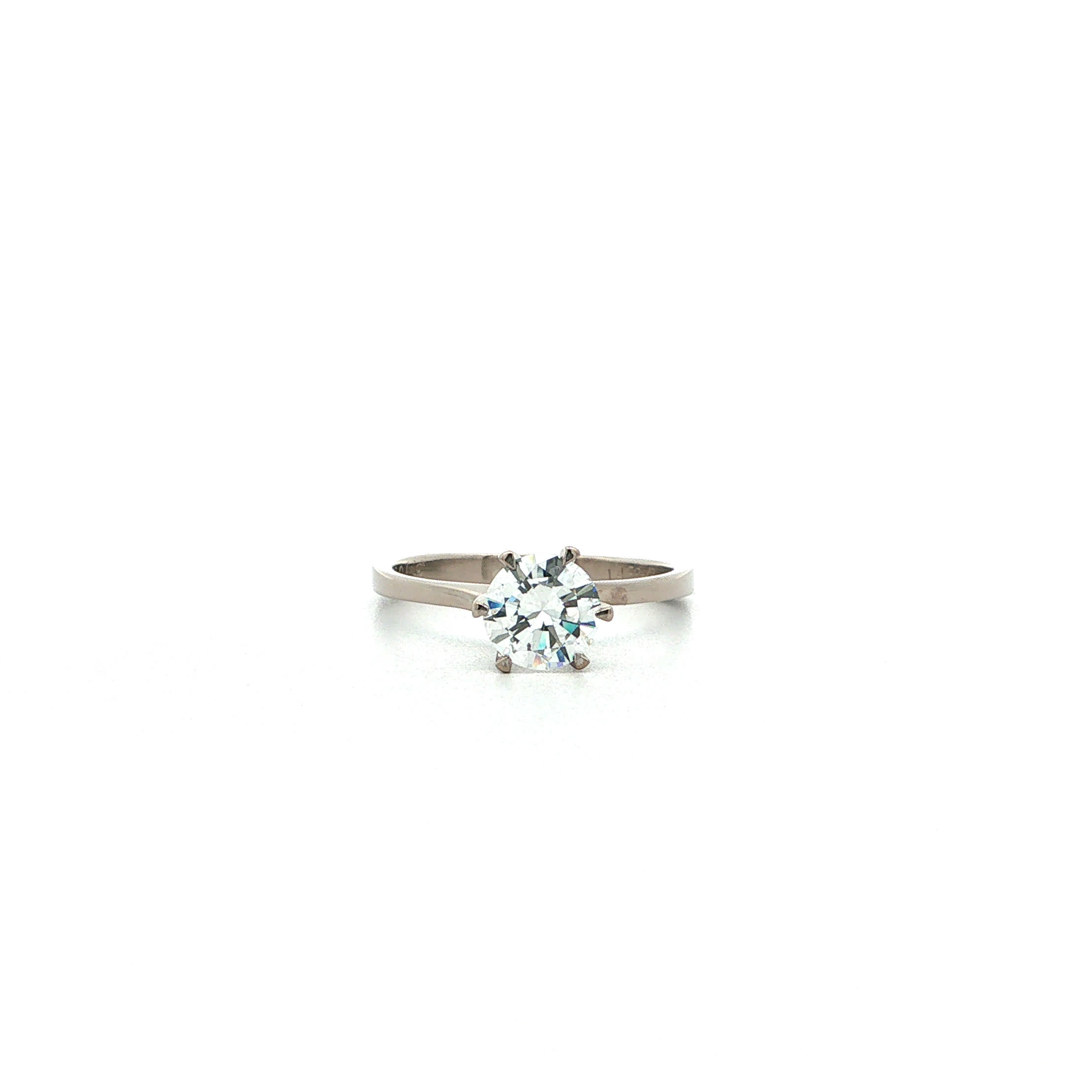"Sparkling Moments" - Vintage Solitär Ring mit Brillant ca. 1,25ct - Juwelier Steiger